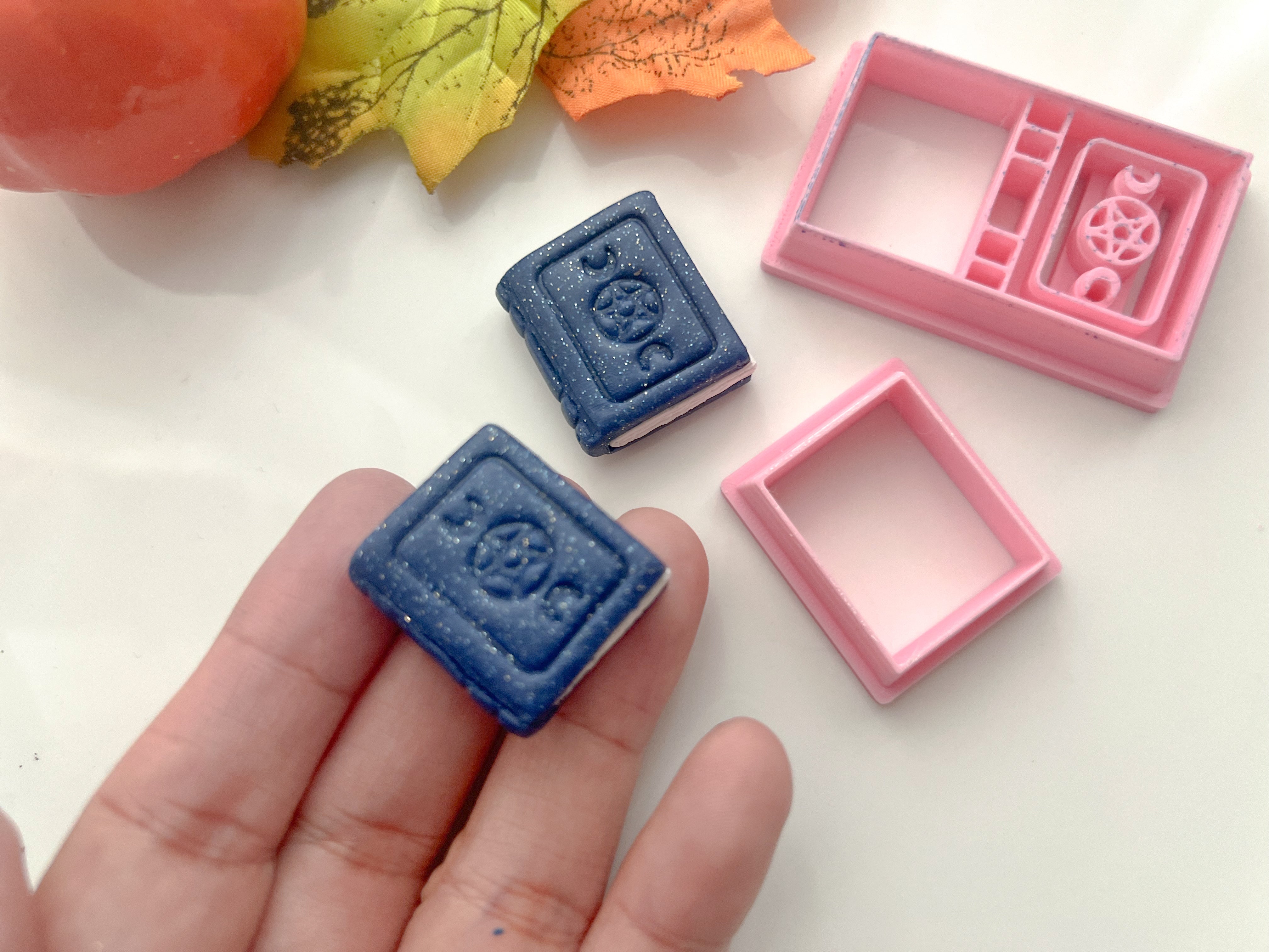 Witch Spellbook  Halloween Cutter Collection Polymer Clay  Cutter • Fondant Cutter • Cookie Cutter