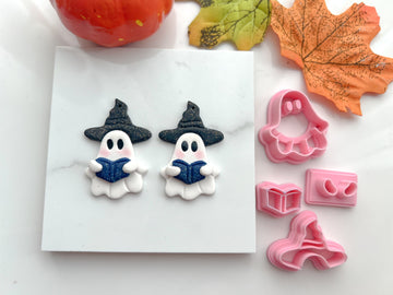 Ghost Witch Halloween Cutter Collection Polymer Clay  Cutter • Fondant Cutter • Cookie Cutter