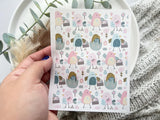 Easter Themed Easter Chick  Water Transfer | Magic Transfer | Water Soluble Image Transfer for Polymer Clay