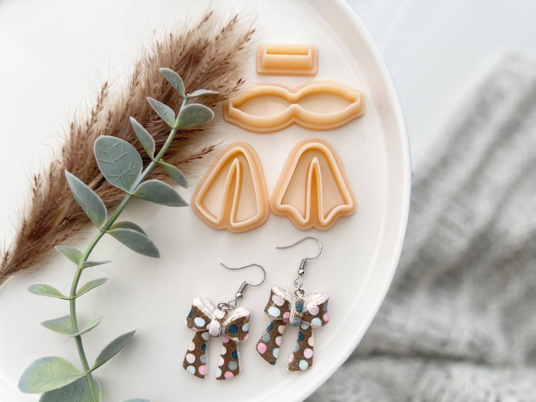 Ribbon Shape Collection Polymer Clay  Cutters