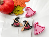 Witch Hat Frane / BookShelf Halloween Cutter Collection Polymer Clay  Cutter • Fondant Cutter • Cookie Cutter
