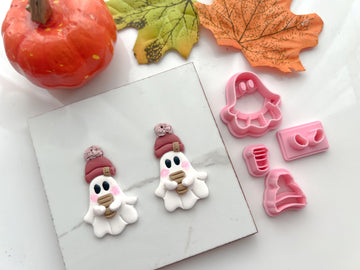 Ghost Fall Halloween Cutter Collection Polymer Clay  Cutter • Fondant Cutter • Cookie Cutter
