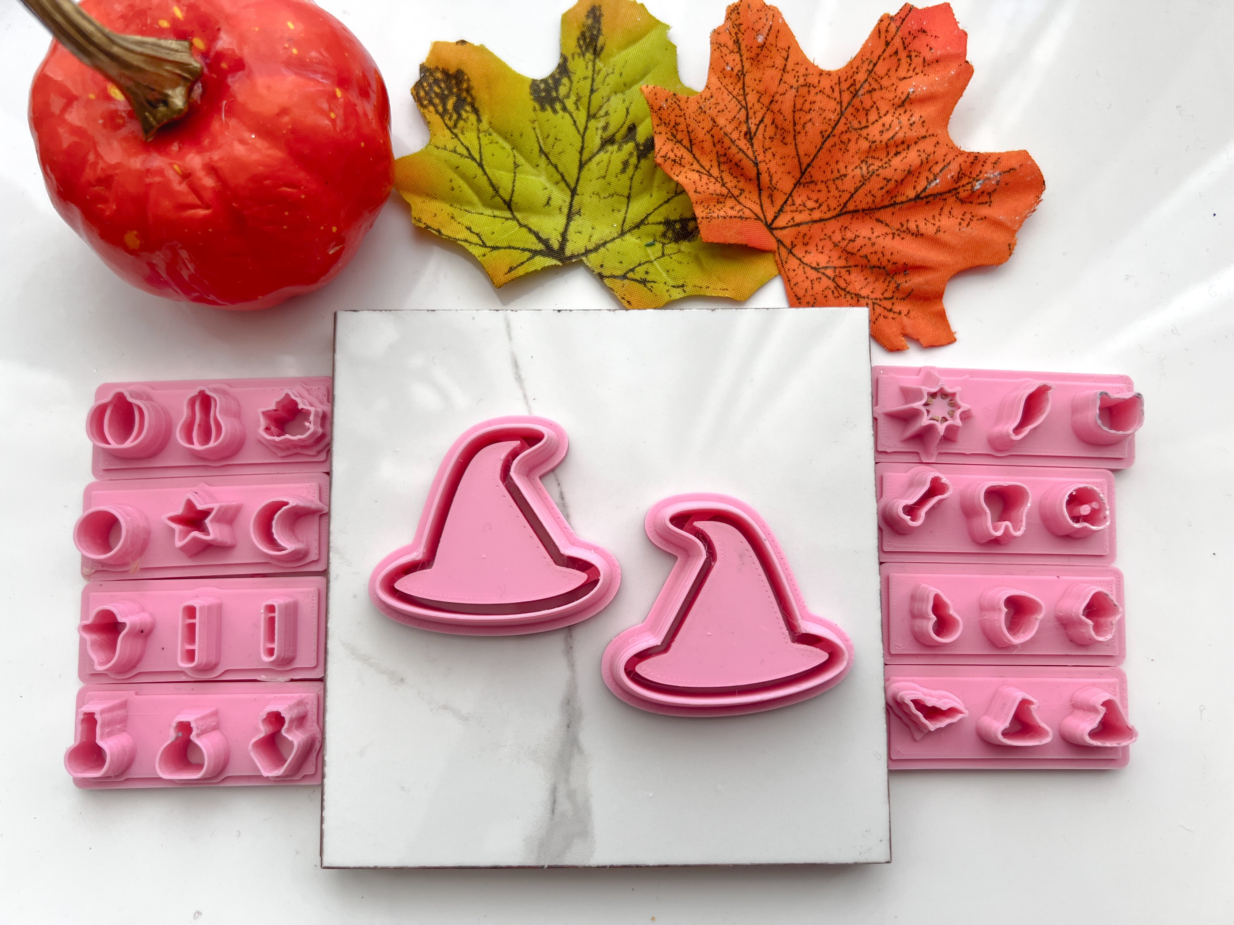 Witch Hat Frane / BookShelf Halloween Cutter Collection Polymer Clay  Cutter • Fondant Cutter • Cookie Cutter