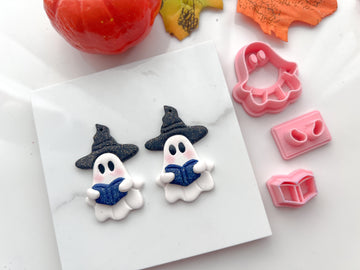 Ghost Witch Halloween Cutter Collection Polymer Clay  Cutter • Fondant Cutter • Cookie Cutter