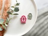 Tombstone Shape Halloween Cutter Collection Polymer Clay  Cutter • Fondant Cutter • Cookie Cutter