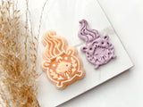 Halloween Witch Pot Polymer Clay Cutter • Clay Cutter