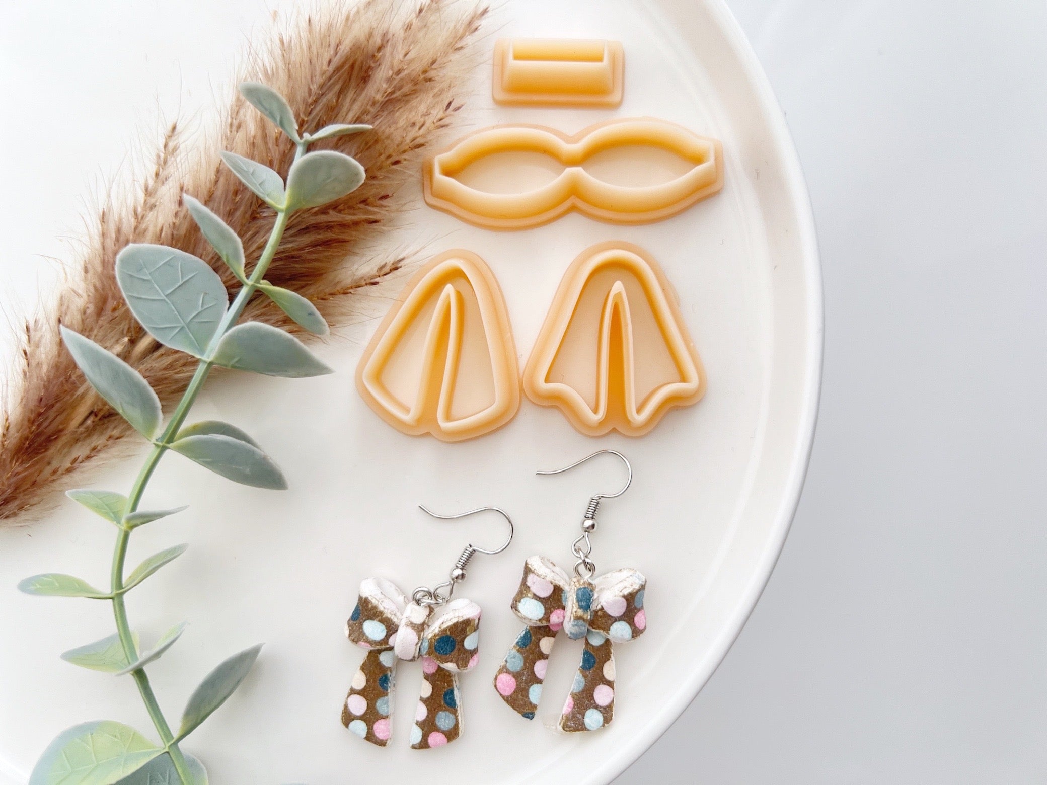 Ribbon Shape Collection Polymer Clay  Cutters