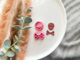 Skull Poison shape Halloween Cutter Collection Polymer Clay  Cutter • Fondant Cutter • Cookie Cutter