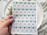 Easter Themed Easter Flower  Water Transfer | Magic Transfer | Water Soluble Image Transfer for Polymer Clay
