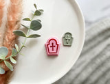 Tombstone Shape Halloween Cutter Collection Polymer Clay  Cutter • Fondant Cutter • Cookie Cutter