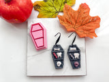 Casket Bookshelf Halloween Cutter Collection Polymer Clay  Cutter • Fondant Cutter • Cookie Cutter
