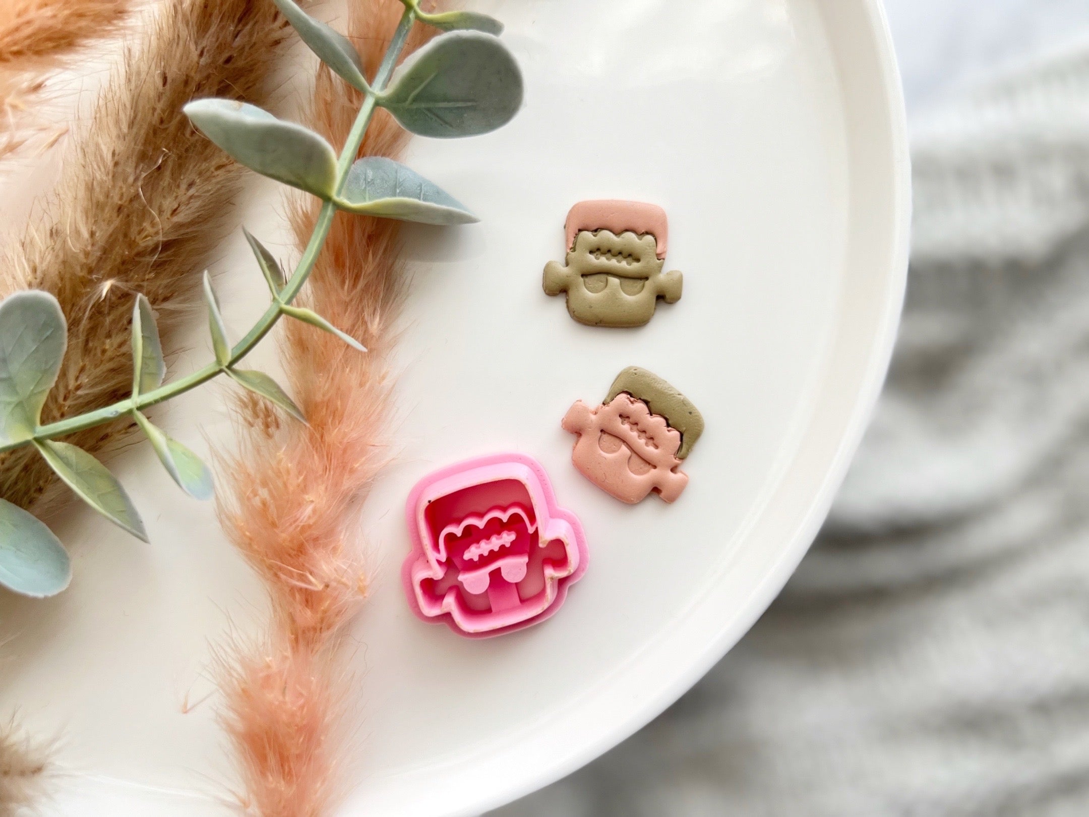 Frankie Head Shape Halloween Cutter Collection Polymer Clay  Cutter • Fondant Cutter • Cookie Cutter