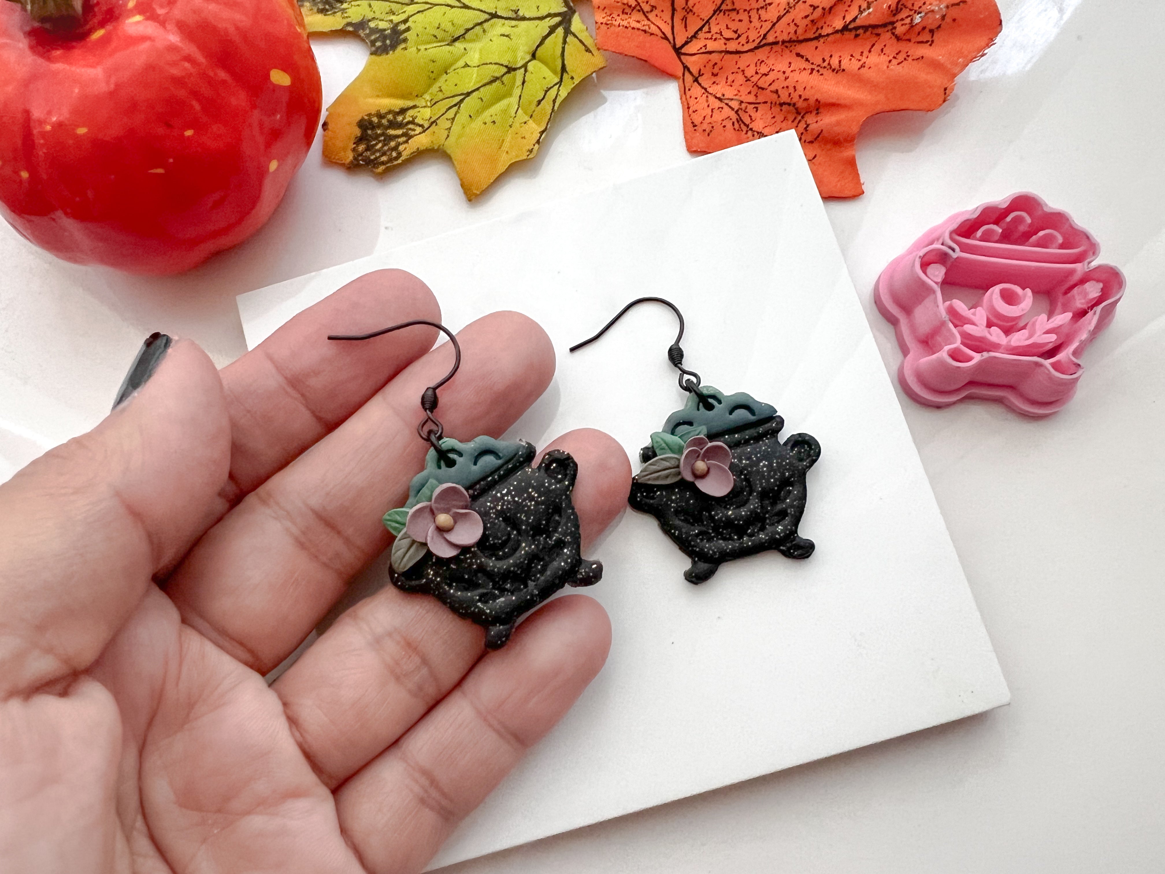 Witch Pot / Cauldron  Halloween Cutter Collection Polymer Clay  Cutter • Fondant Cutter • Cookie Cutter