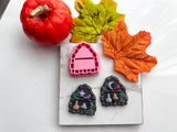 Window Bookshelf Halloween Cutter Collection Polymer Clay  Cutter • Fondant Cutter • Cookie Cutter