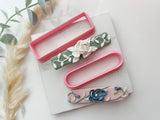 Thin Barrette | Hair Clip Polymer Clay  Cutter | Fondant Cutter | Cookie Cutter