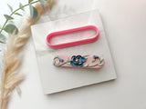 Thin Barrette | Hair Clip Polymer Clay  Cutter | Fondant Cutter | Cookie Cutter