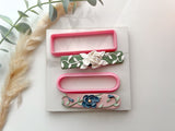 Thin Barrette | Hair Clip Polymer Clay  Cutter | Fondant Cutter | Cookie Cutter