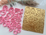 Charms Links Polymer Clay Cutter • Fondant Cutter • Cookie Cutter