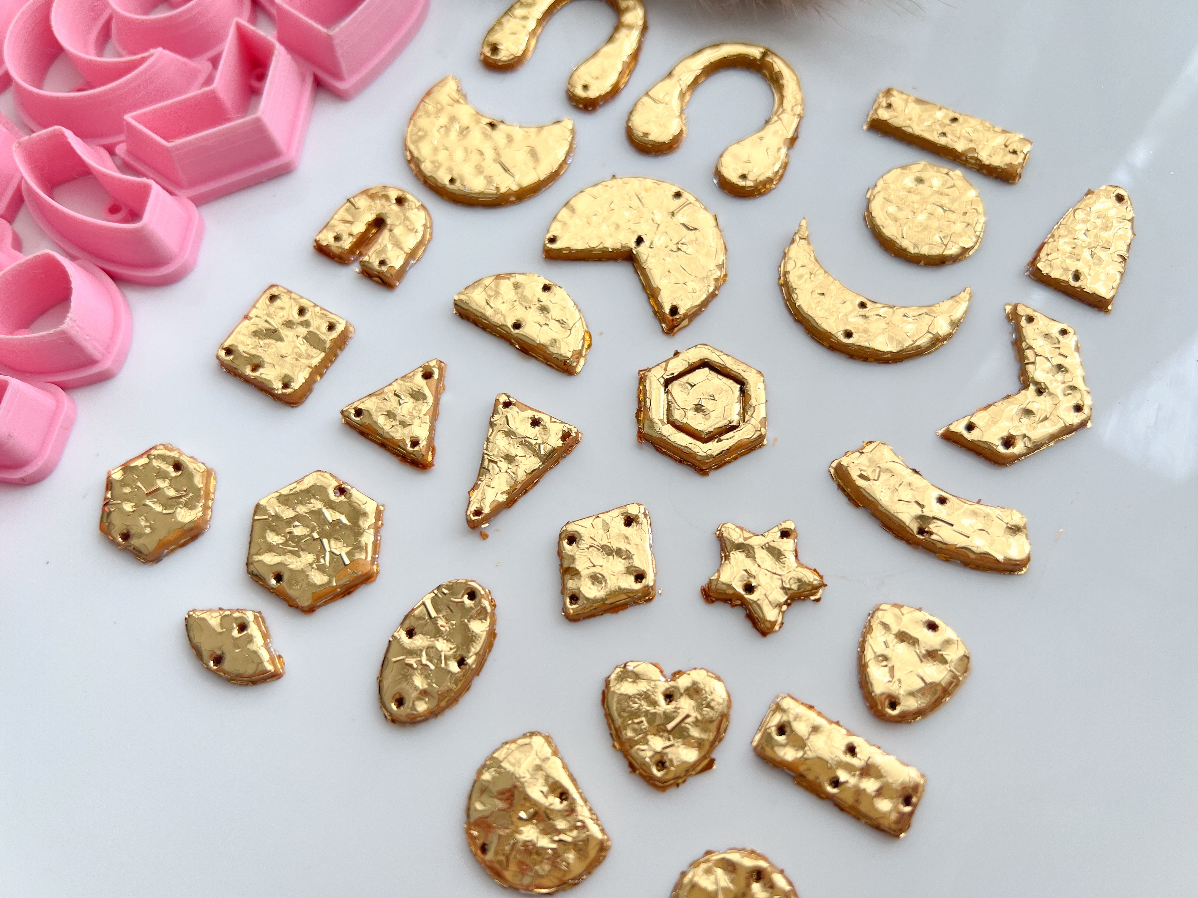 Charms Links Polymer Clay Cutter • Fondant Cutter • Cookie Cutter