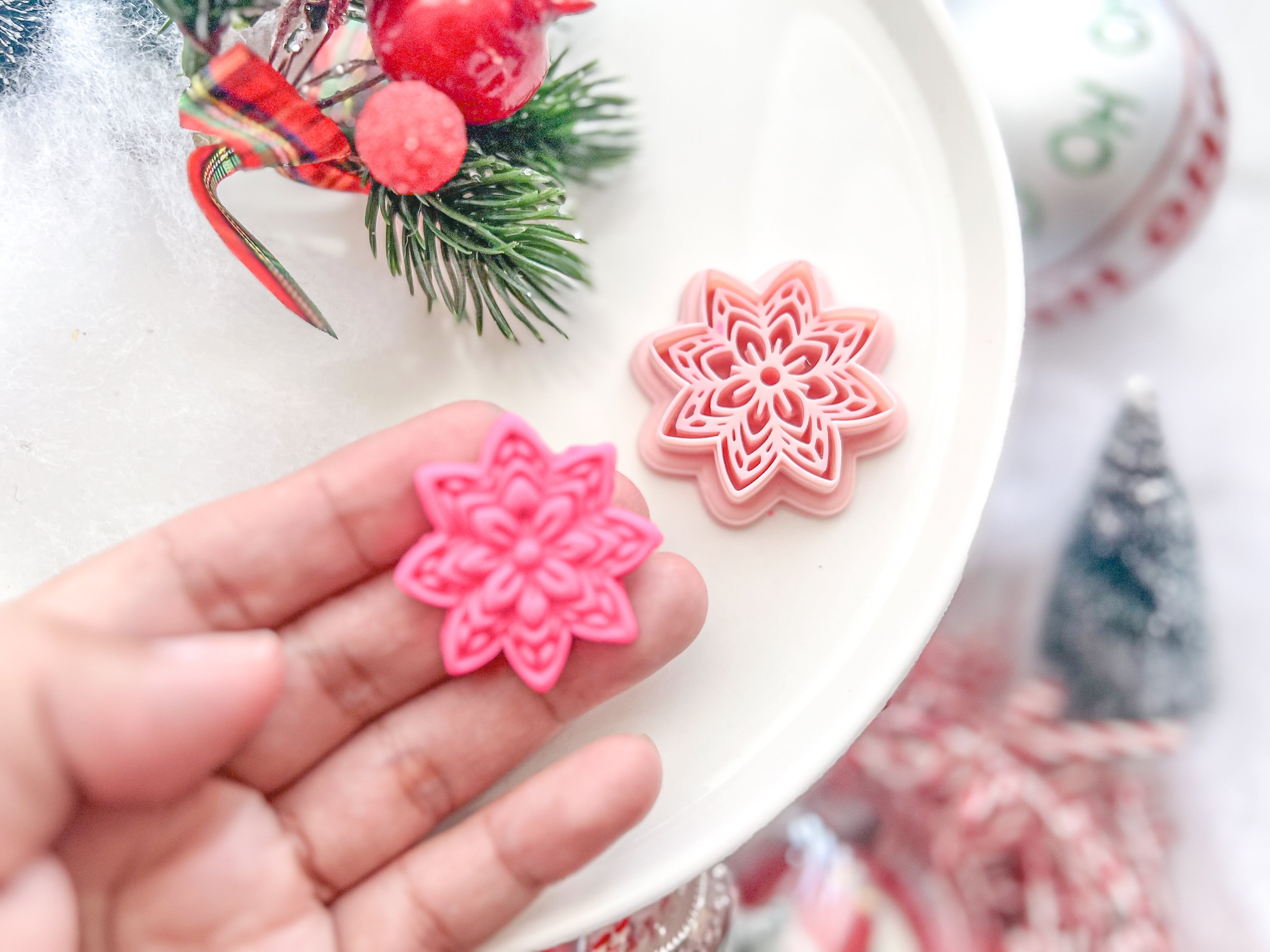 Christmas Star Polymer Clay Cutter