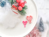 Christmas Mouse Lolly Polymer Clay Cutter