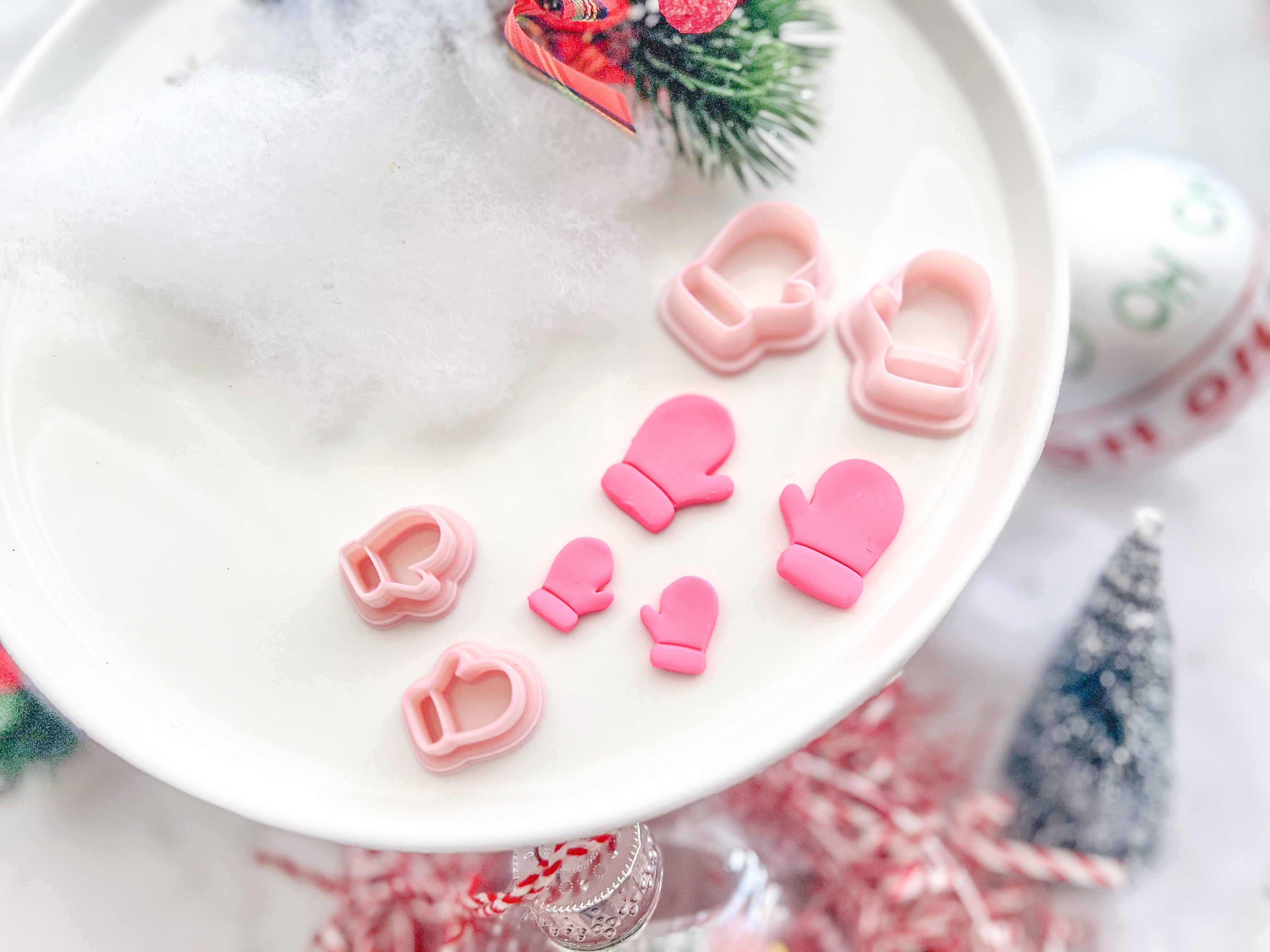 Christmas Mitten Polymer Clay Cutter