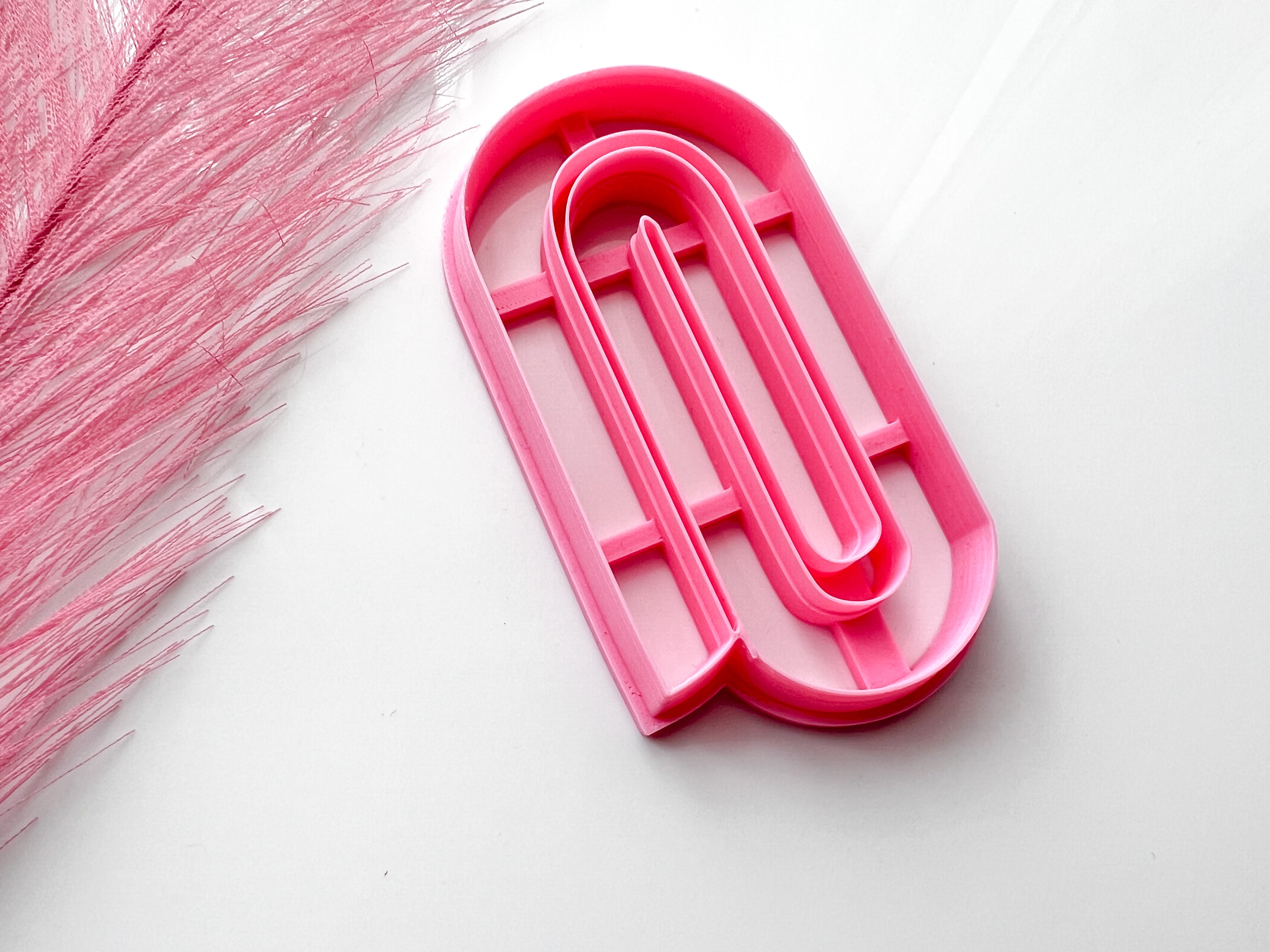 Big Clip Cutter | Trinket Dish Clay Cutter | Coaster Polymer Clay Cutter