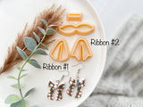 Ribbon Shape Collection Polymer Clay  Cutters
