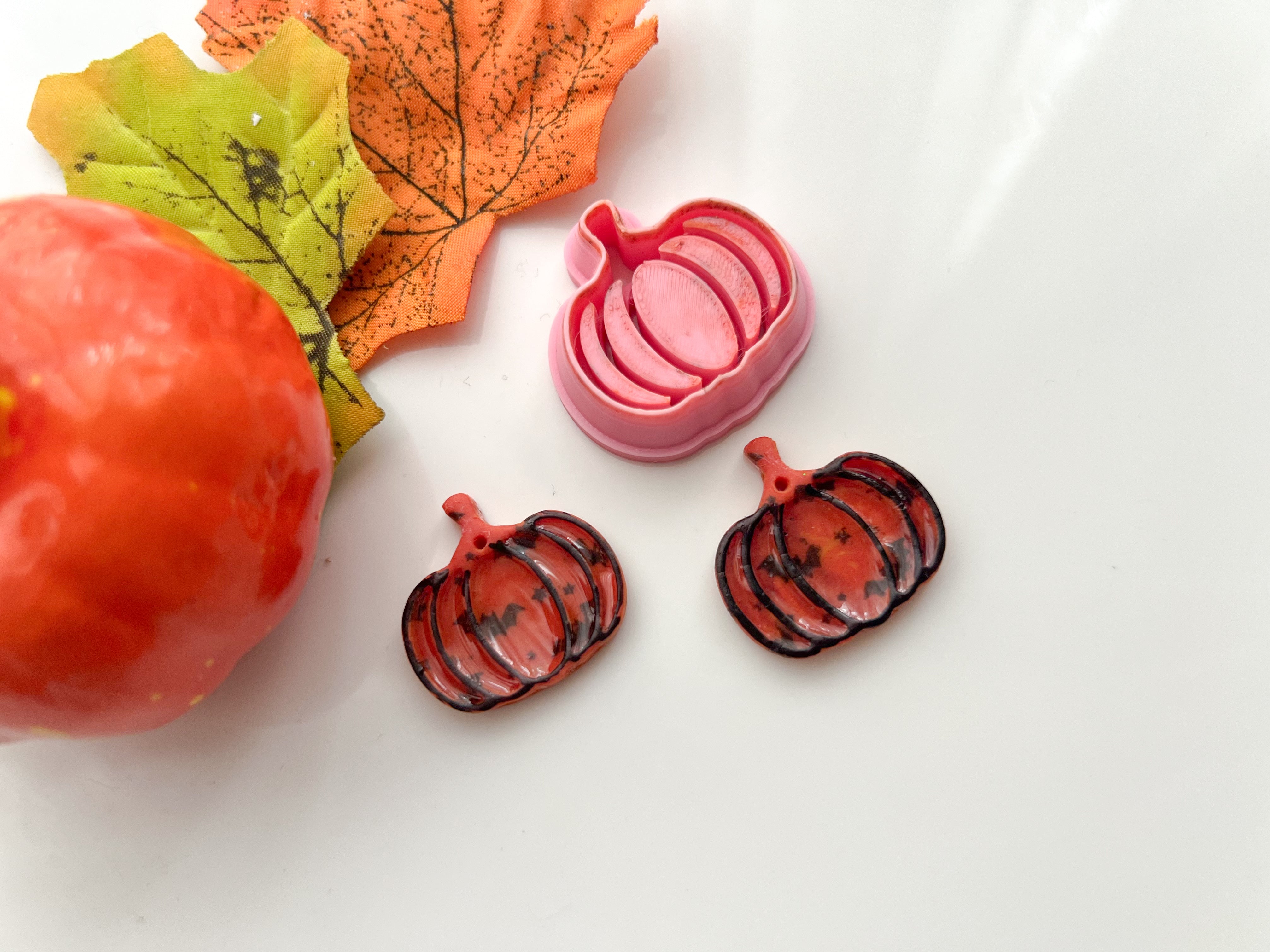 Pumpkin Fall  Halloween Cutter Collection Polymer Clay  Cutter • Fondant Cutter • Cookie Cutter