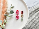BOO Shape Halloween Cutter Collection Polymer Clay  Cutter • Fondant Cutter • Cookie Cutter