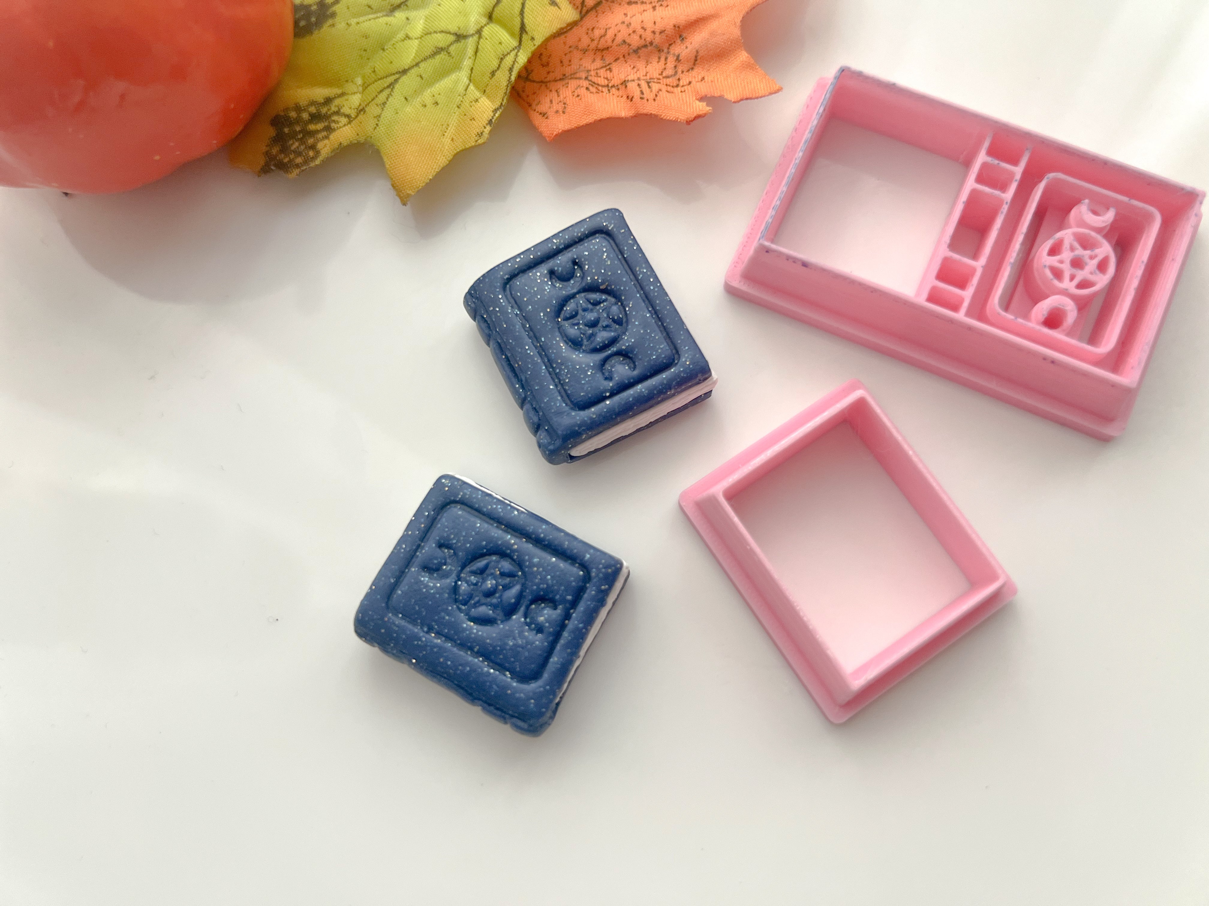 Witch Spellbook  Halloween Cutter Collection Polymer Clay  Cutter • Fondant Cutter • Cookie Cutter