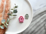 Tombstone Shape Halloween Cutter Collection Polymer Clay  Cutter • Fondant Cutter • Cookie Cutter