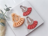 Tassel Polymer Clay Cutter | Macrame Polymer Clay Cutters | Embossing Clay Cutter