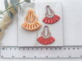 Tassel Polymer Clay Cutter | Macrame Polymer Clay Cutters | Embossing Clay Cutter