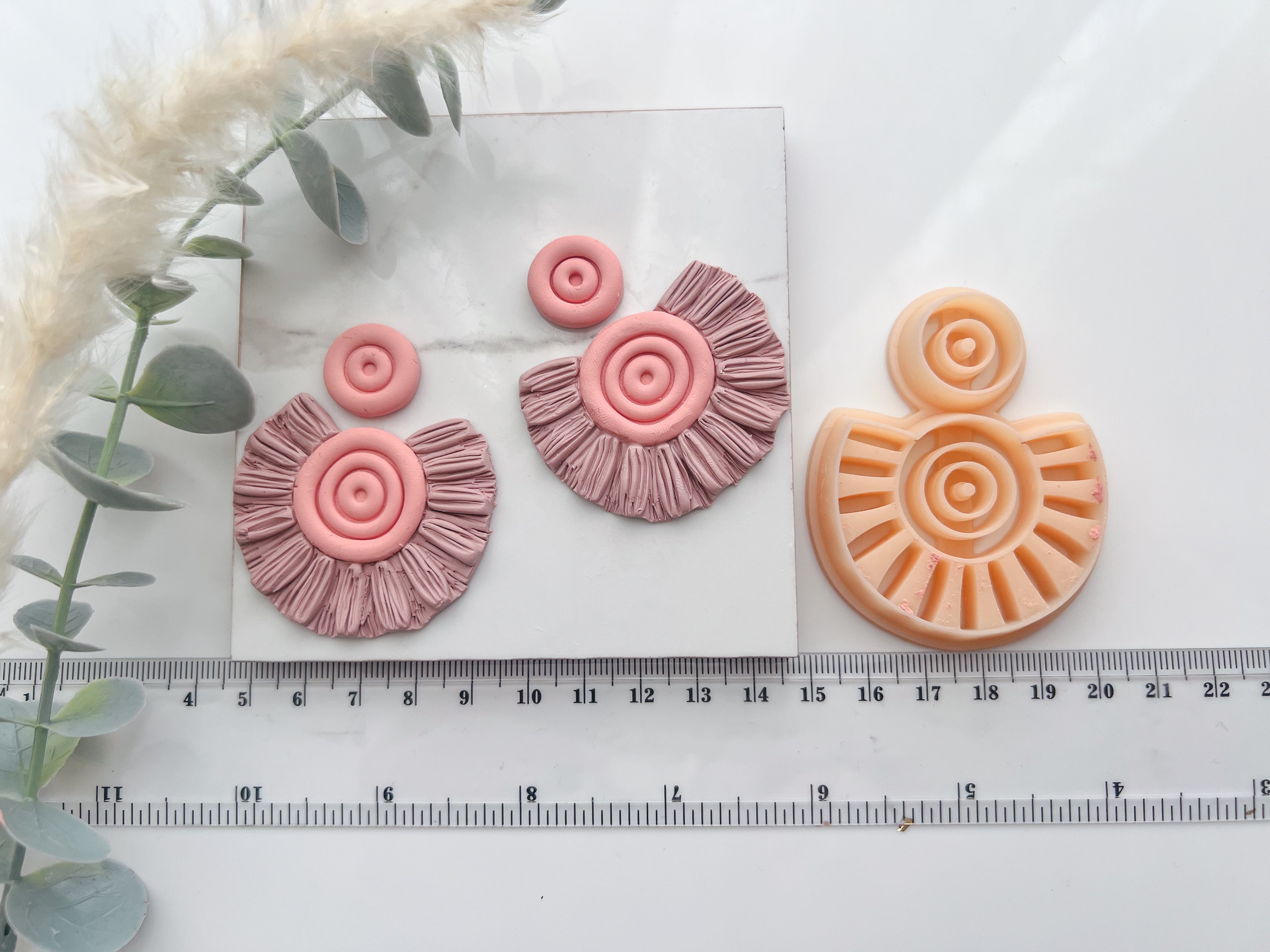 Tassel Polymer Clay Cutter | Macrame Polymer Clay Cutters | Embossing Clay Cutter