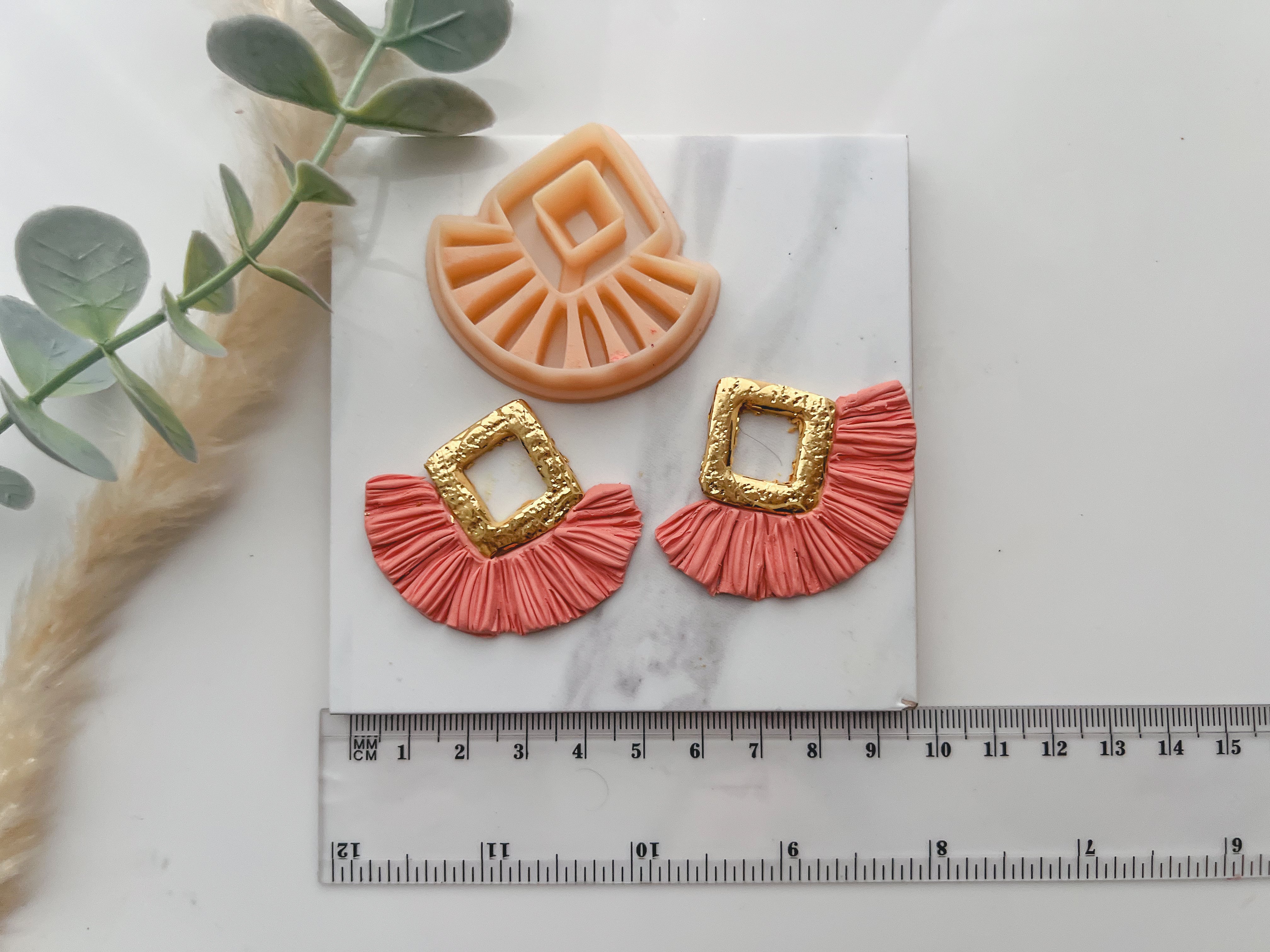 Tassel Polymer Clay Cutter | Macrame Polymer Clay Cutters | Embossing Clay Cutter