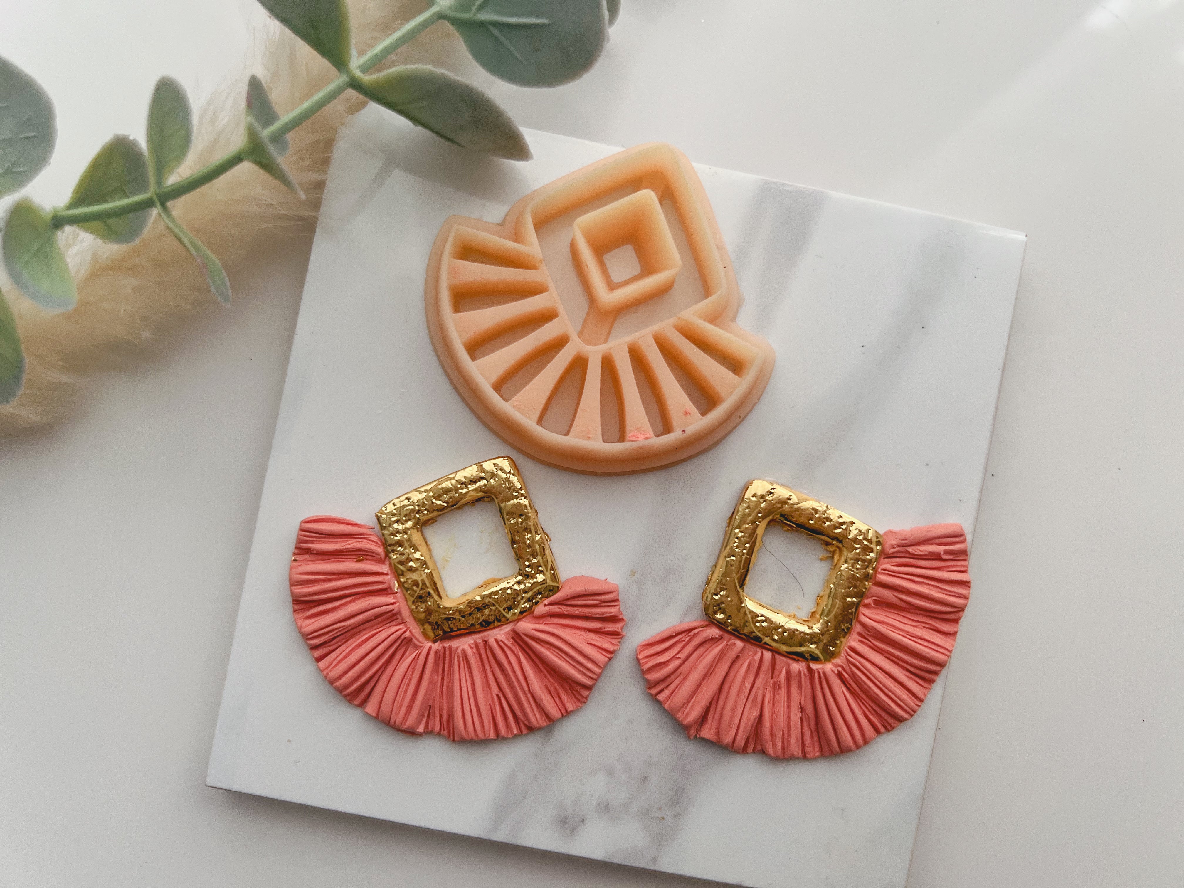 Tassel Polymer Clay Cutter | Macrame Polymer Clay Cutters | Embossing Clay Cutter