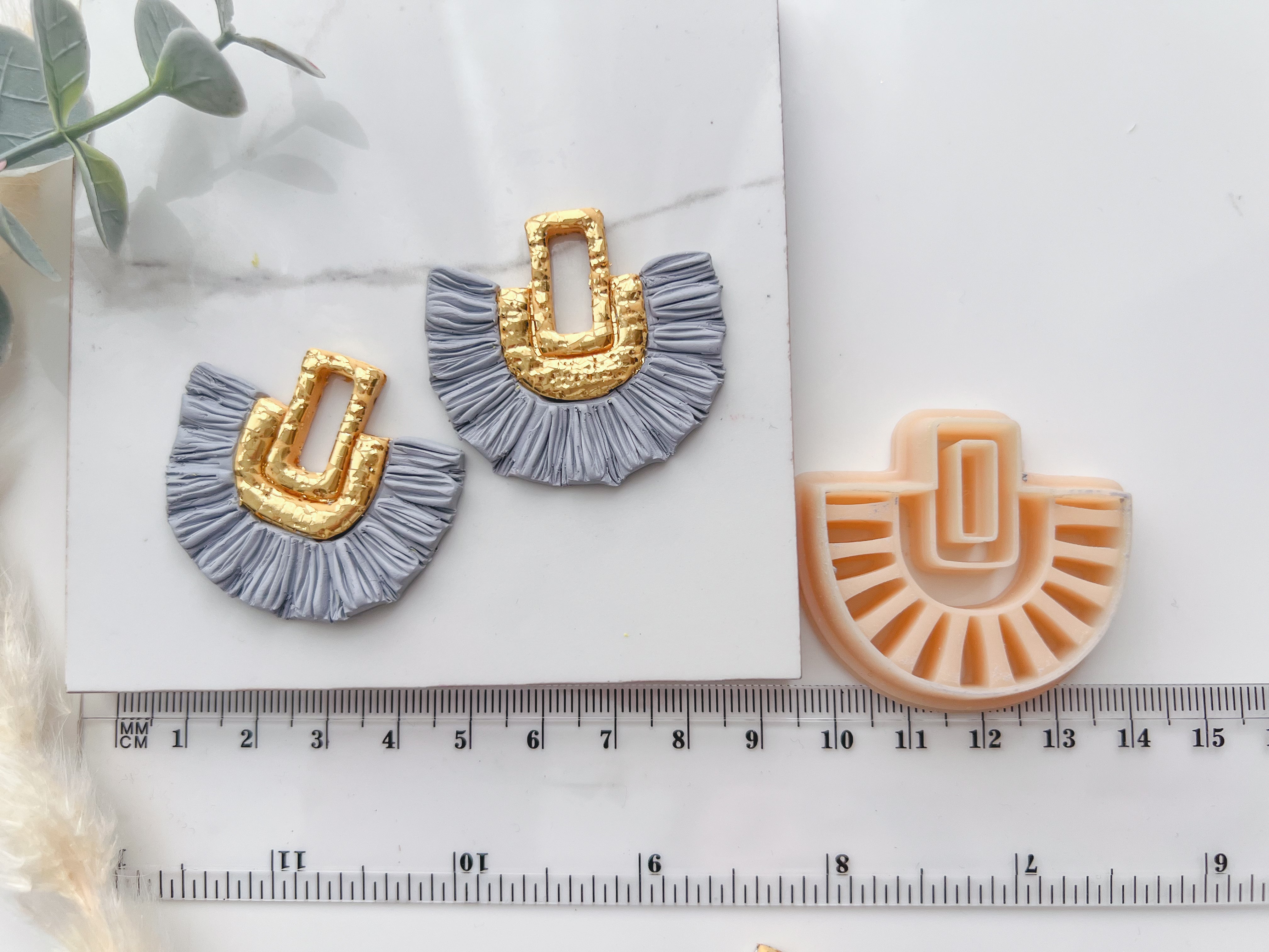 Tassel Polymer Clay Cutter | Macrame Polymer Clay Cutters | Embossing Clay Cutter