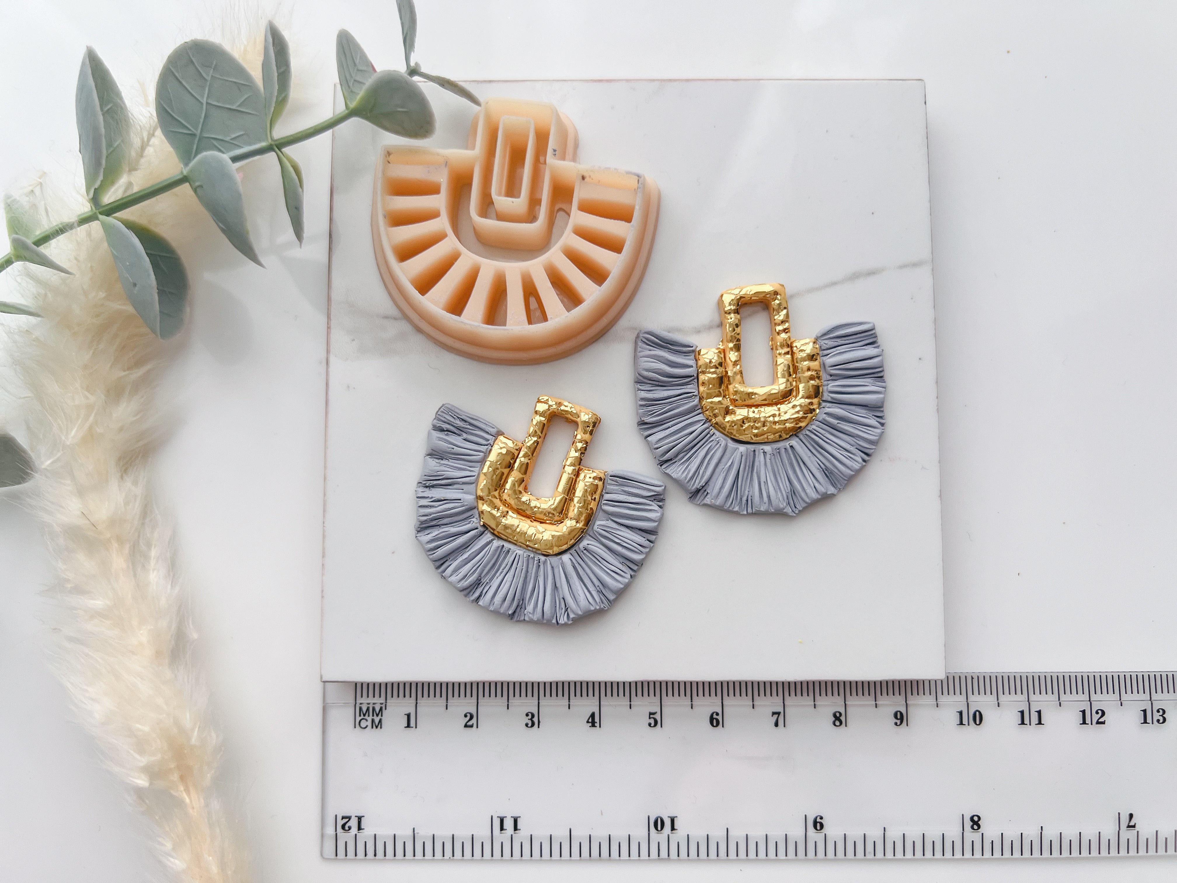 Tassel Polymer Clay Cutter | Macrame Polymer Clay Cutters | Embossing Clay Cutter