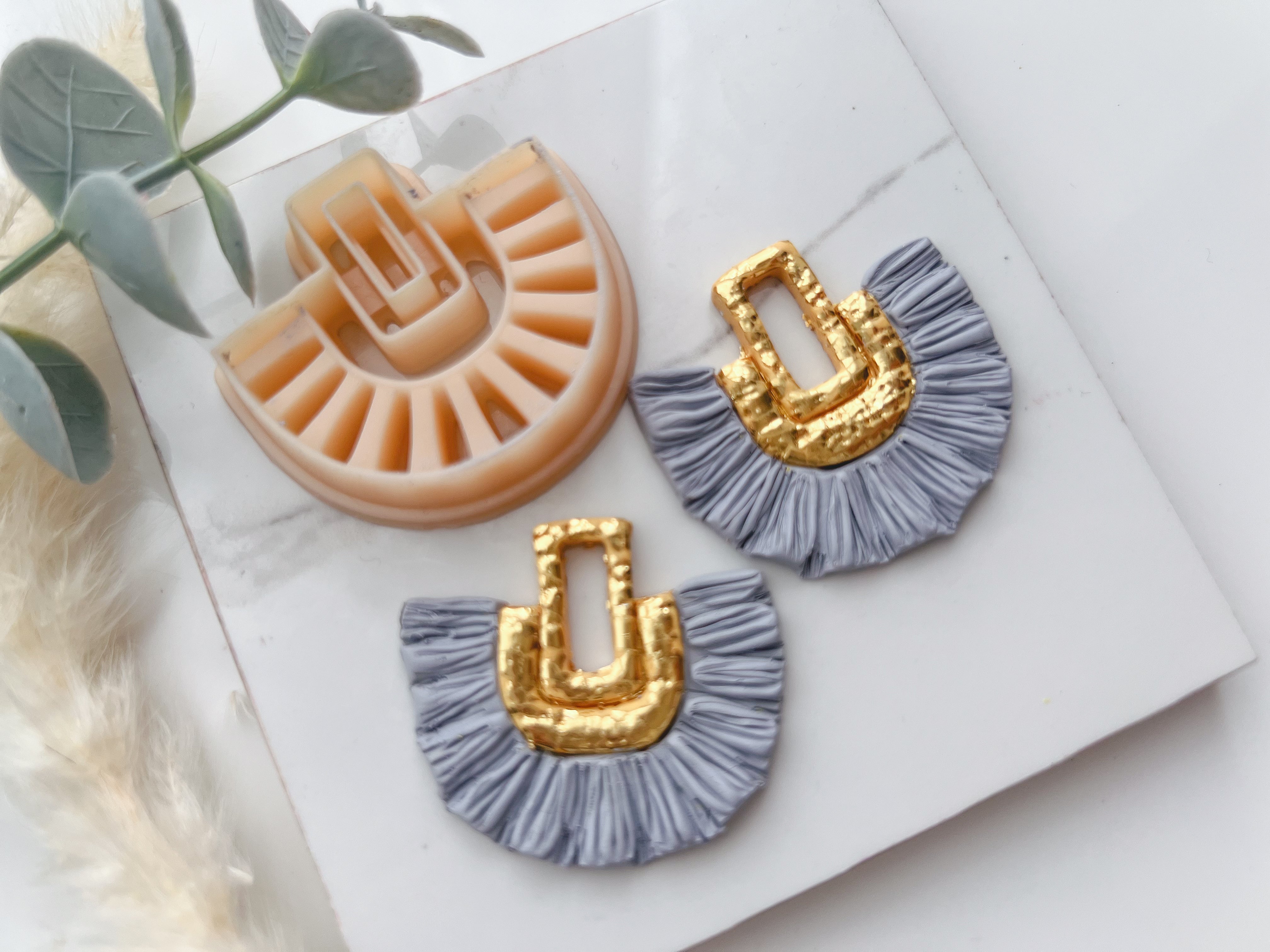 Tassel Polymer Clay Cutter | Macrame Polymer Clay Cutters | Embossing Clay Cutter