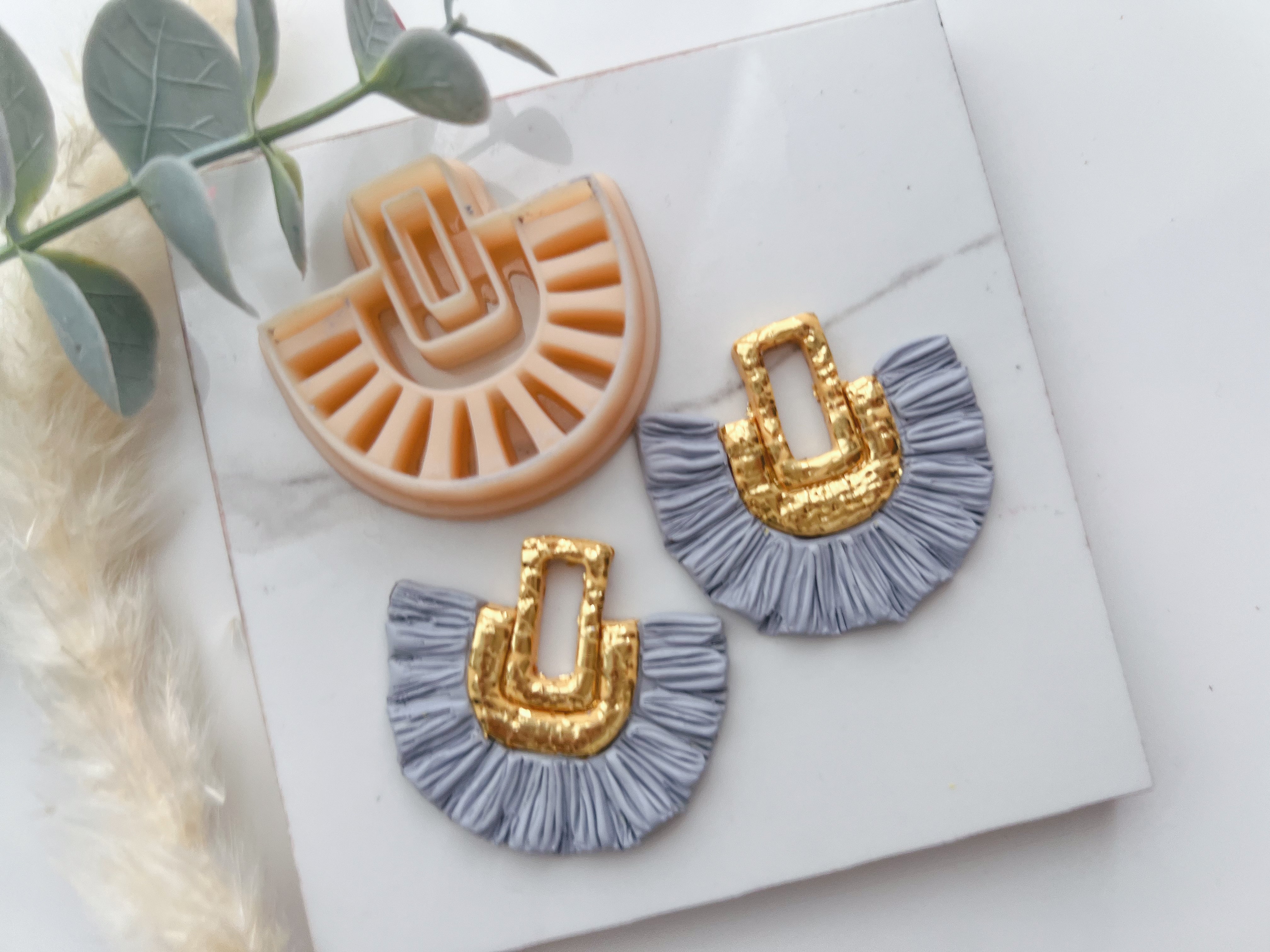 Tassel Polymer Clay Cutter | Macrame Polymer Clay Cutters | Embossing Clay Cutter