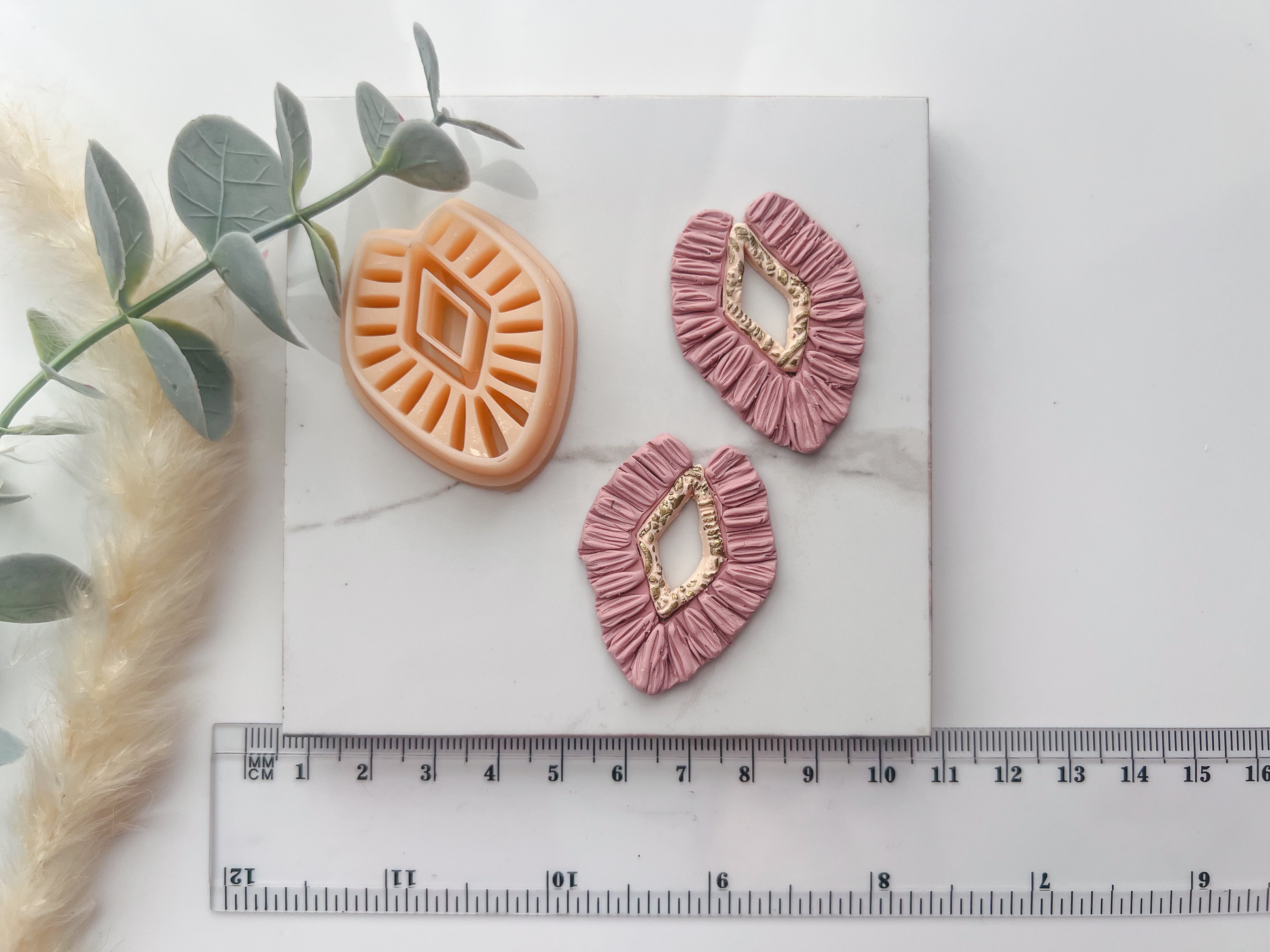 Tassel Polymer Clay Cutter | Macrame Polymer Clay Cutters | Embossing Clay Cutter