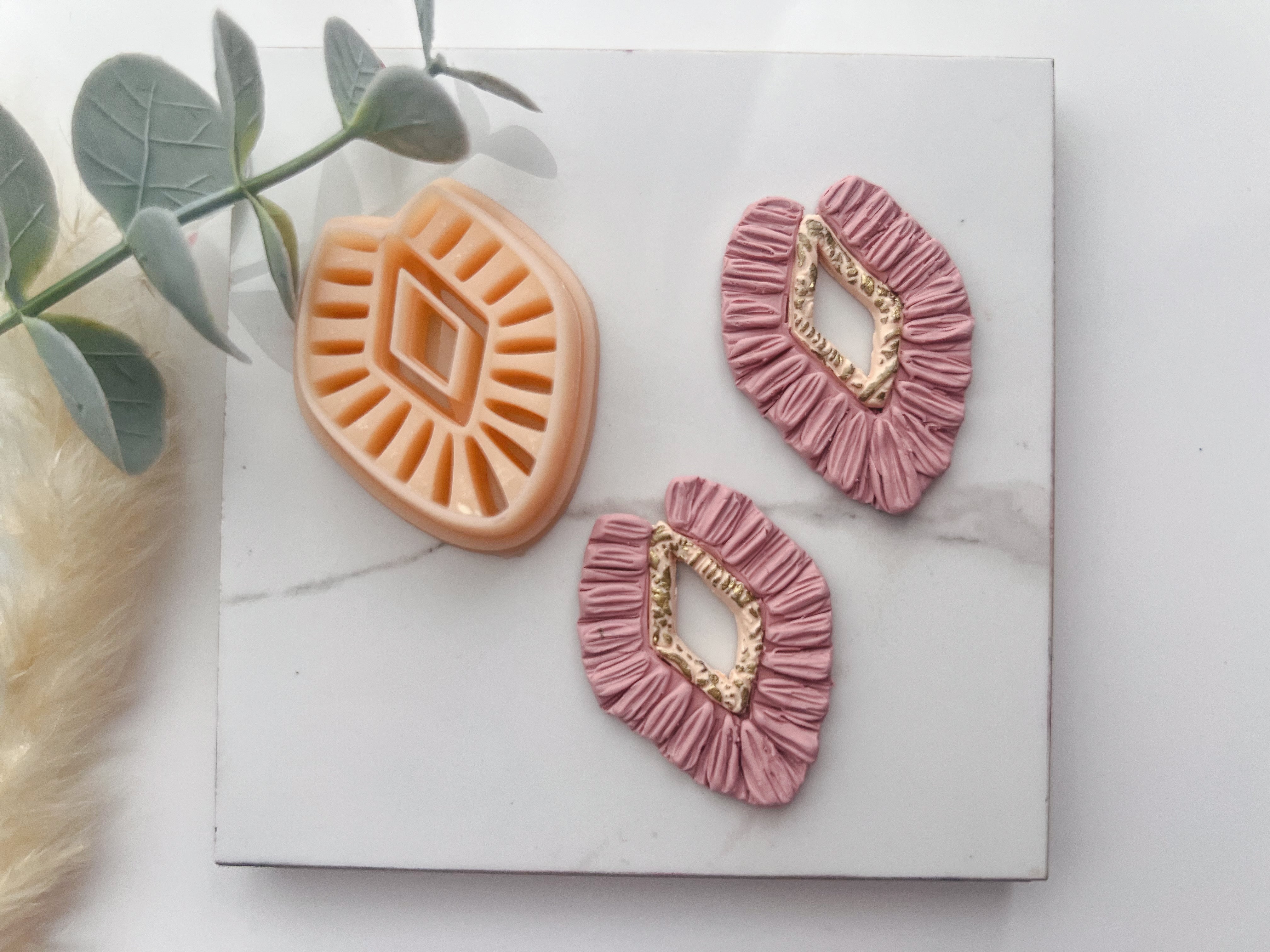 Tassel Polymer Clay Cutter | Macrame Polymer Clay Cutters | Embossing Clay Cutter