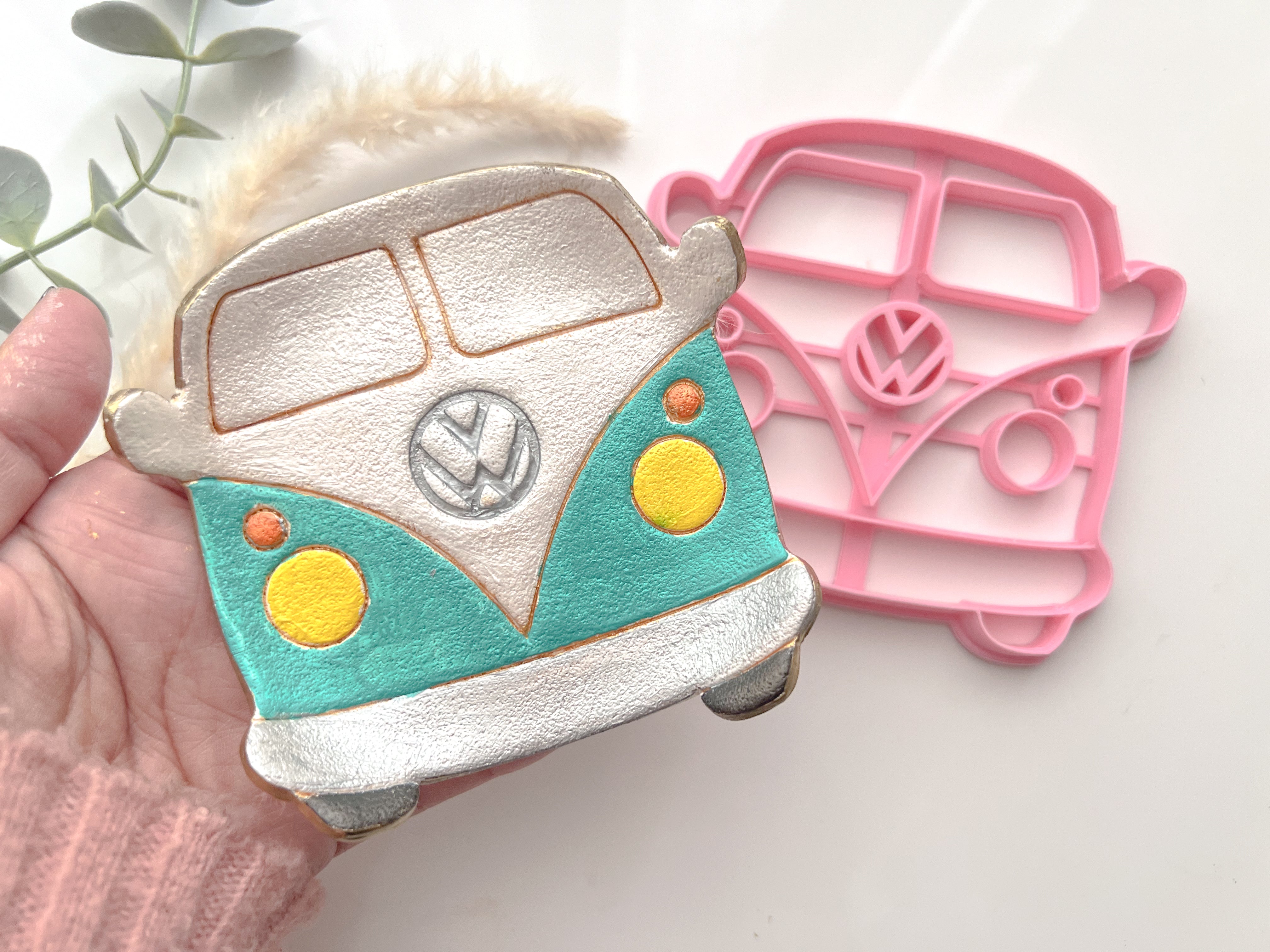 Wagon Trinket Dish Cutter | Trinket Dish Clay Cutter | Coaster Polymer Clay Cutter