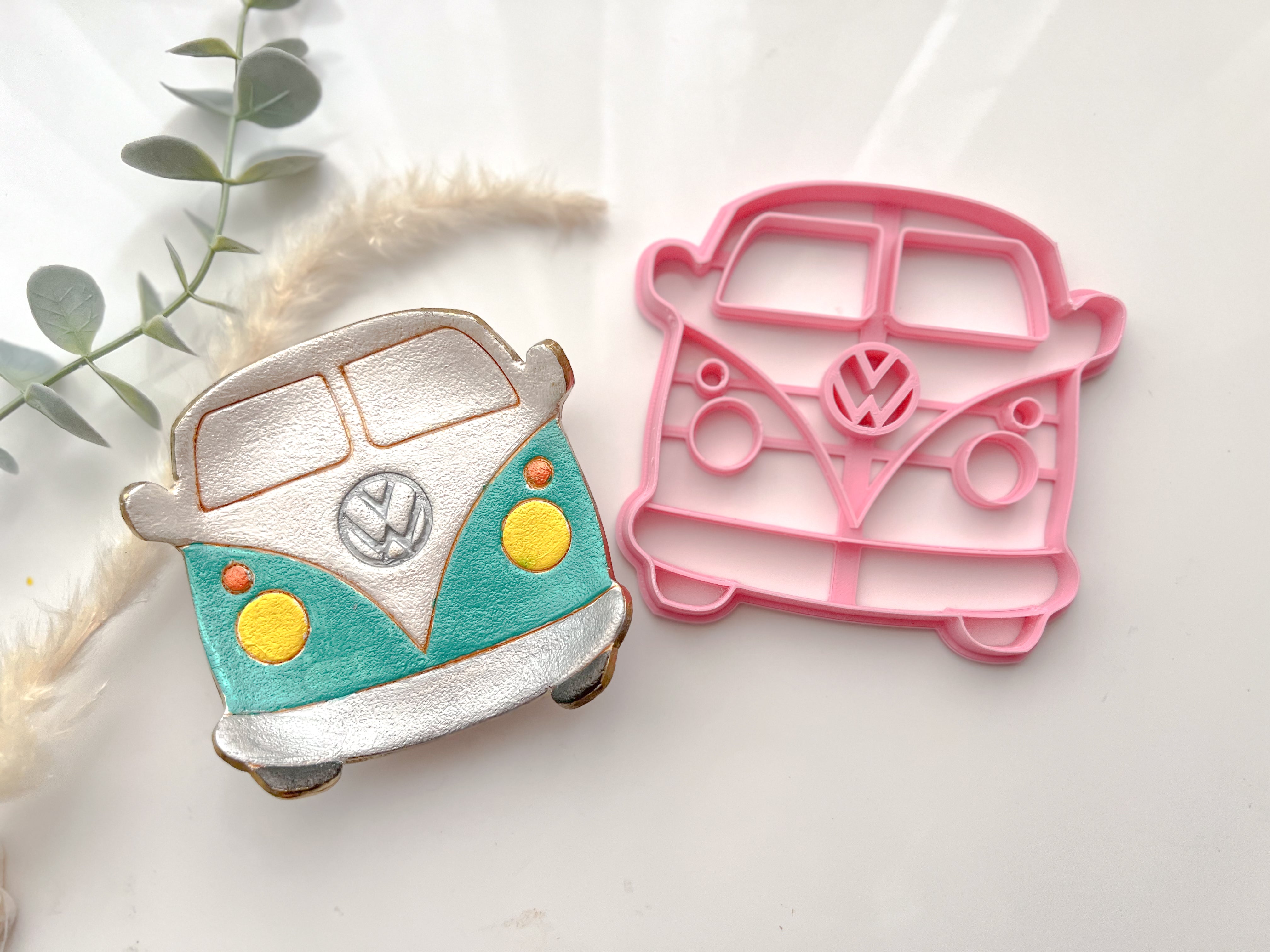 Wagon Trinket Dish Cutter | Trinket Dish Clay Cutter | Coaster Polymer Clay Cutter