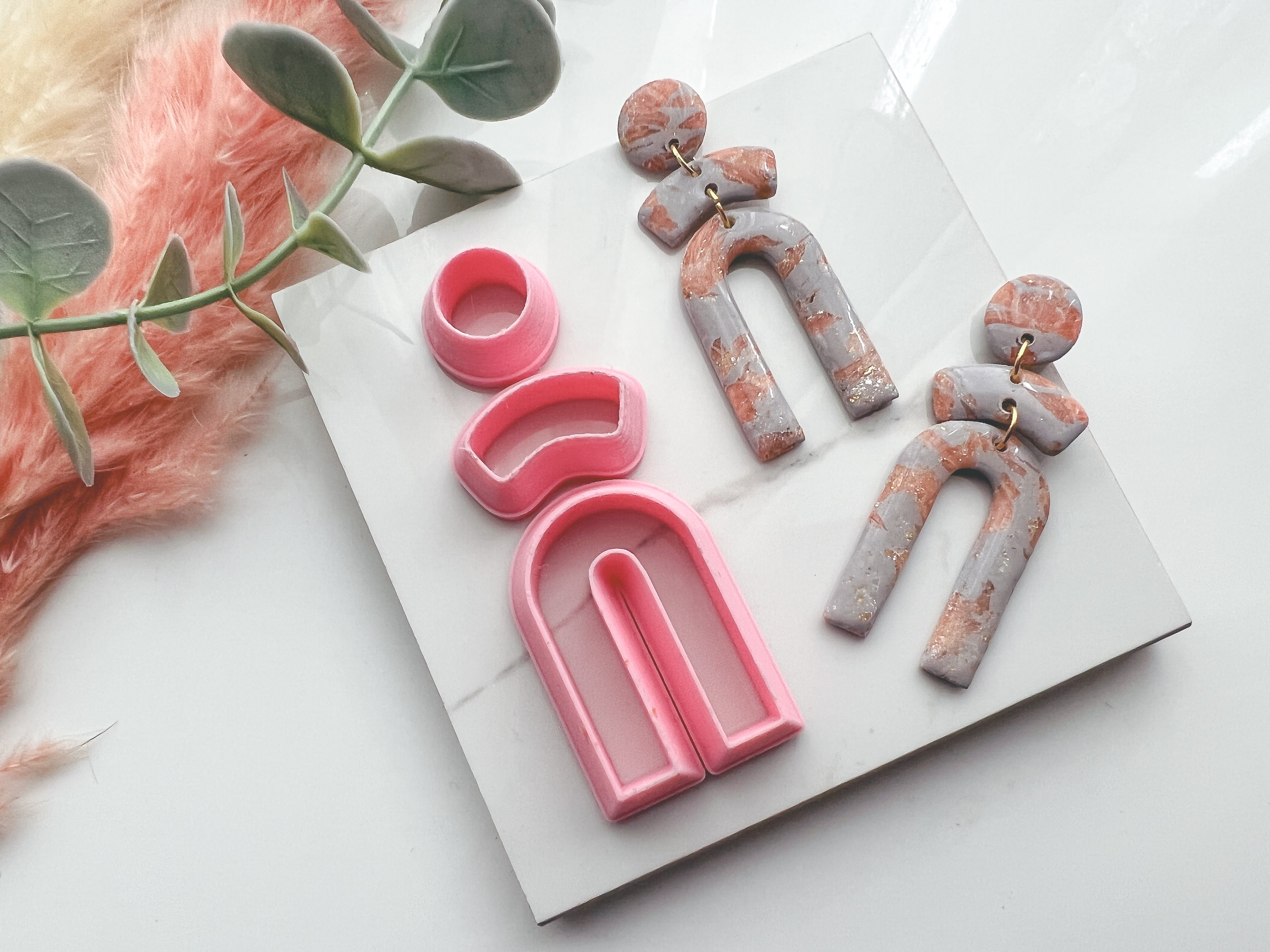 U Shaped / Magnet Shaped Polymer Clay Cutter Set • Fondant Cutter • Cookie Cutter