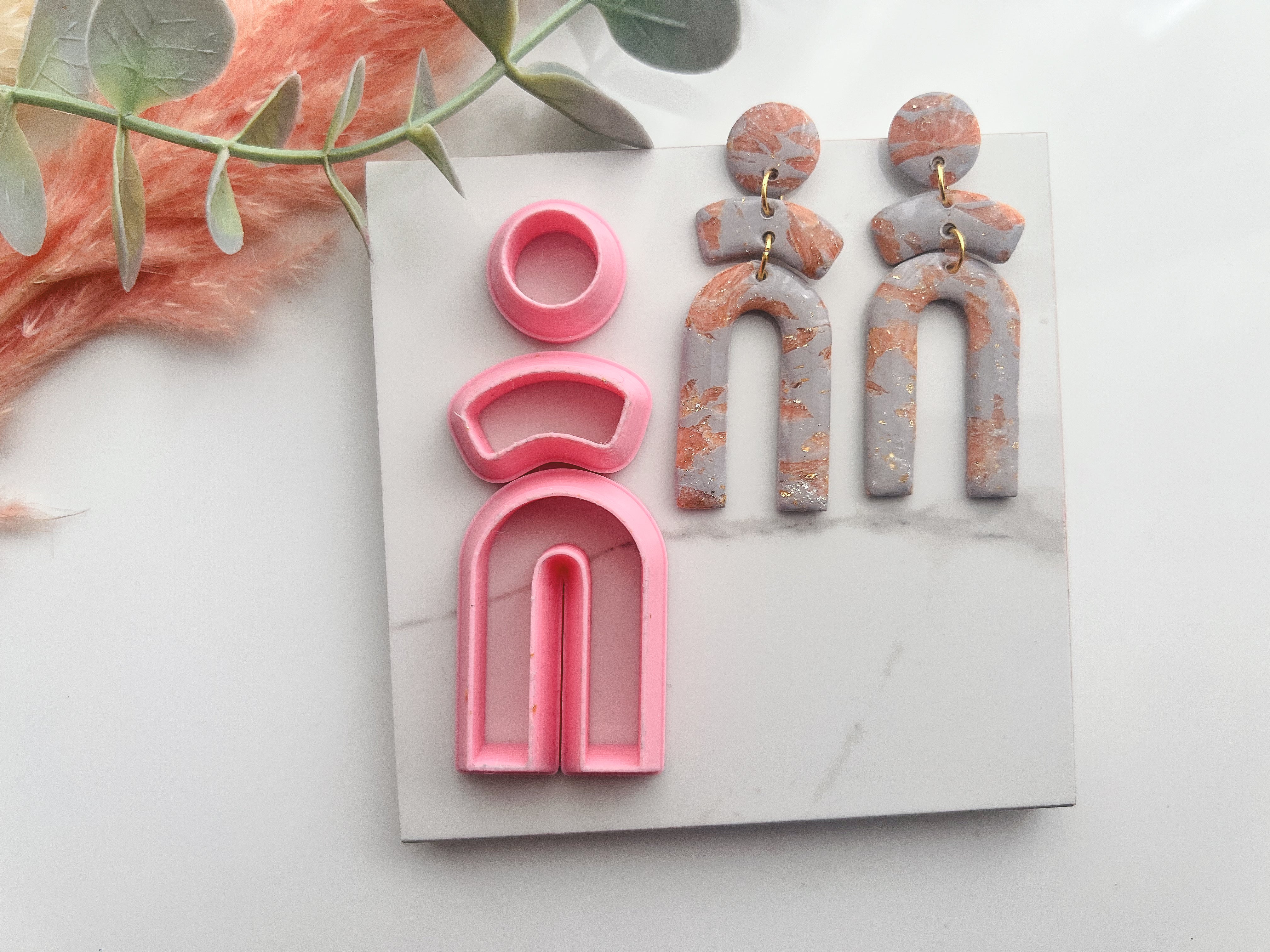 U Shaped / Magnet Shaped Polymer Clay Cutter Set • Fondant Cutter • Cookie Cutter