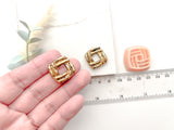 Vintage Stud | Button Stud Shaped Polymer Clay Cutter • Clay Cutter