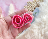 Easter Eggs Shape Collection Polymer Clay Cutter | Fondant Cutter | Cookie Cutter
