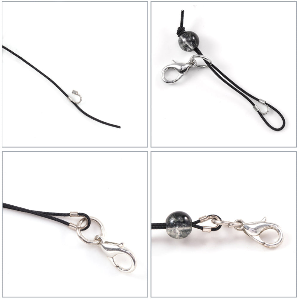 Brass Wire Guardians, Cadmium Free & Lead Free, Gunmetal, 4.5x4x1mm, Hole: 0.5mm